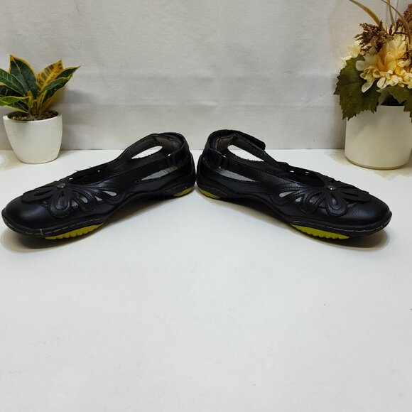 JBU Adventure On Juniper Flats Vegan Leather Round Toe Hook Loop Heel Strap 6.5M - Picture 4 of 10